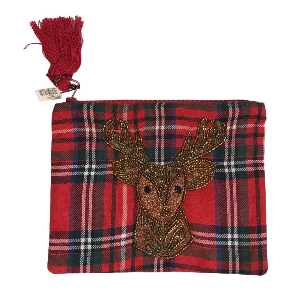 Reindeer Zipper Bag